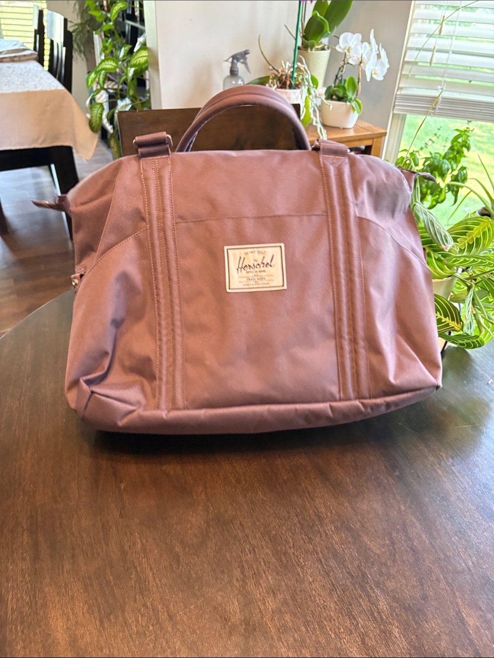 Herschel Supply Company Duffel Bag - Mauve Pink/brown